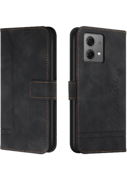 Motorola Moto Kenar 40 Neo Pu Deri Kart Yuvaları Için Telefon Kılıfı Kapak Çevirin (Yurt Dışından)