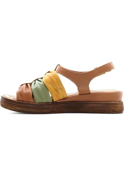 Kadın Hakiki Deri Günlük Sandalet (36-40) 23Y 2216412Y Z fiyatları