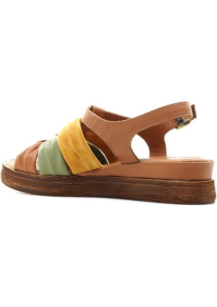 Kadın Hakiki Deri Günlük Sandalet (36-40) 23Y 2216412Y Z modelleri
