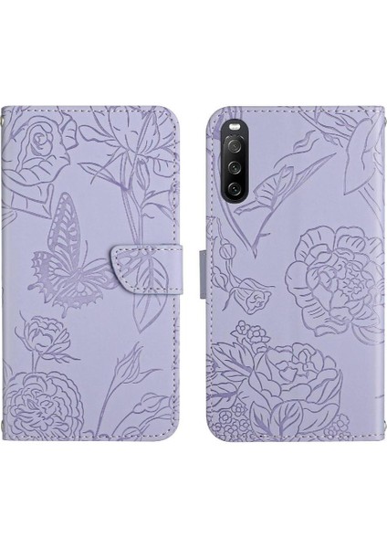 Sony Xperia 10 Iv Pu Deri Kapak Kapak Anti-Damla Koruma ve (Yurt Dışından)