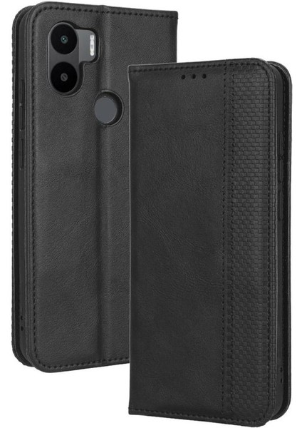 Xiaomi Redmi A1 Artı Pu Deri Manyetik Kapatma Cüzdan (Yurt Dışından)