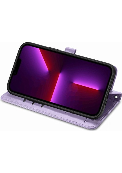 Iphone 13 Için Kılıf Kısa Kayış Darbeye Deri Kılıf Karikatür Hayvanlar (Yurt Dışından) fiyatları