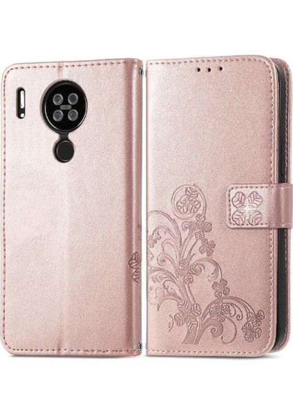 Blackview A80/AFOUR Flip Kapak Için Kılıf Kısa Kayış Deri Kılıf Dört (Yurt Dışından)