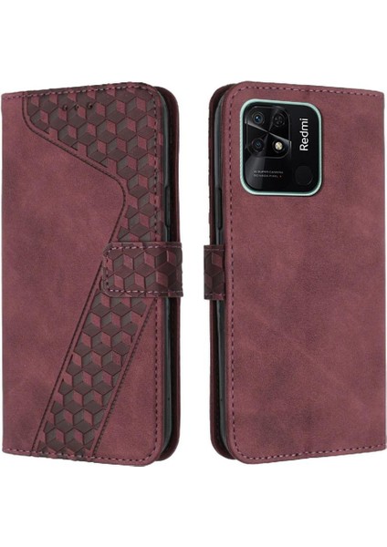 Xiaomi Redmi 10C Flip Folio Kart Yuvaları Için Telefon Kılıfı Kapak Kickstand (Yurt Dışından)