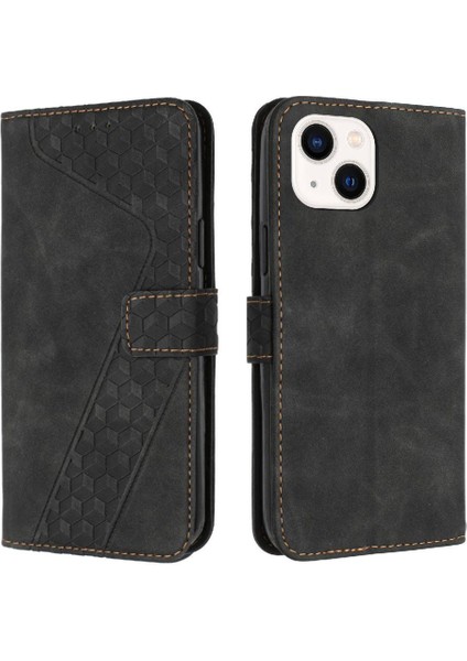 Iphone 15 Için Telefon Kılıfı Cüzdan Kickstand Manyetik Kapak Folio Kart Yuvaları (Yurt Dışından)