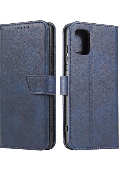 Samsung Galaxy A51 4G/M40S Manyetik Karbon Fiber Tam Koruma (Yurt Dışından)