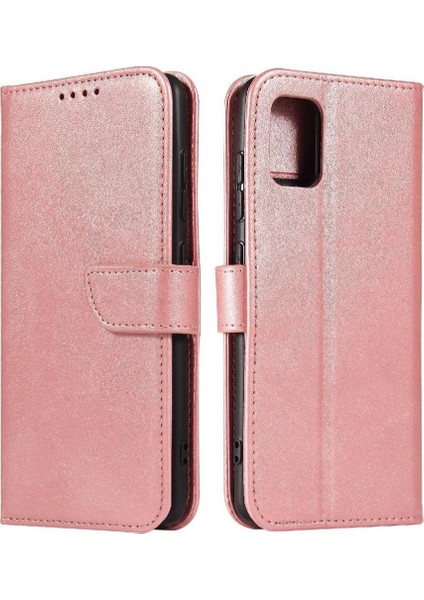 Samsung Galaxy A51 4G/M40S Manyetik Karbon Fiber Tam Koruma (Yurt Dışından)