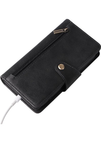 El Kayışı Kart Tutucu Fermuar Cüzdan Kapak Deri ile iphone 13 Için Kılıf (Yurt Dışından) modelleri