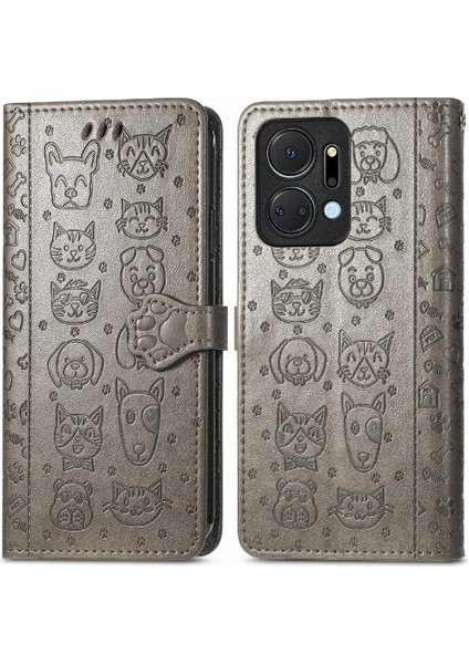 Huawei Onur X7A Darbeye Kısa Kayış Kapak Kapak Karikatür Kılıf (Yurt Dışından)