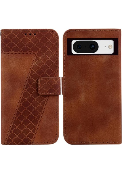 Google Piksel 8 Kart Yuvası Fonksiyonu Için Telefon Kılıfı Cüzdan Flip Folio Kapak (Yurt Dışından)