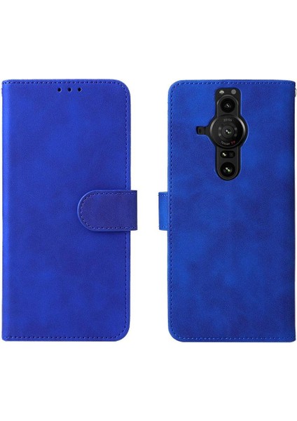Kart Tutucu Kickstand Tam Koruma ile Sony Xperia Pro-I Için Kılıf (Yurt Dışından)