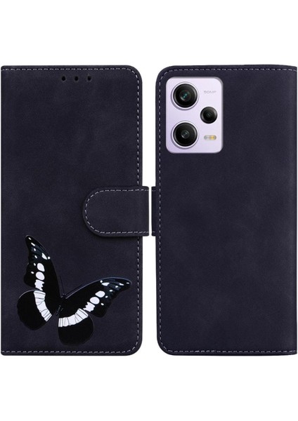 Xiaomi Redmi Için Not 12 Pro 5g Renk Baskılı Flip Folio Kapak Cüzdan (Yurt Dışından)