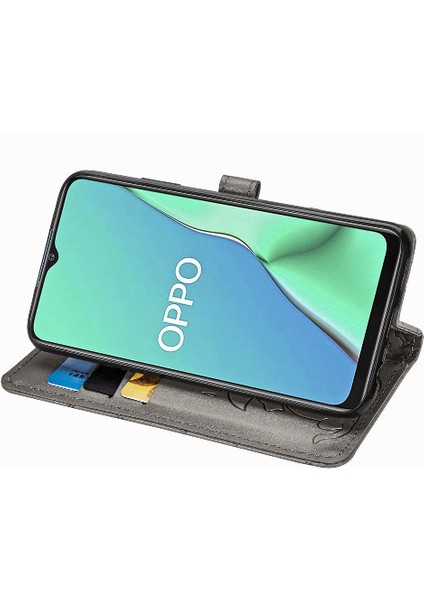 Oppo A5 2020/A9 2020 Için Kılıf Kısa Kayış Deri Kılıf Kapak Çevirin (Yurt Dışından) indirimleri