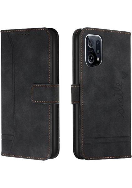 Oppo Bulmak Için Telefon Kılıfı X5 Pro Flip Folio Cüzdan Manyetik Kapatma El Pu (Yurt Dışından)