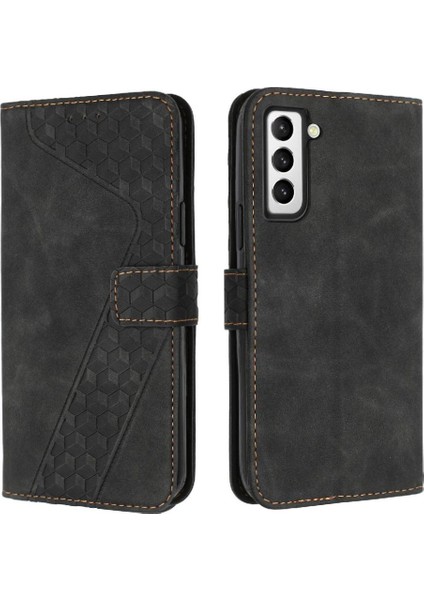 Samsung Galaxy S21 Kart Yuvaları Için Telefon Kılıfı Kapak Flip Folio Kickstand (Yurt Dışından)
