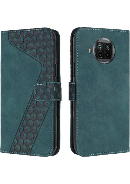 Telefon Kılıfı Için Xiaomi 10T Lite Flip Folio Manyetik Kickstand Kart Yuvaları (Yurt Dışından)