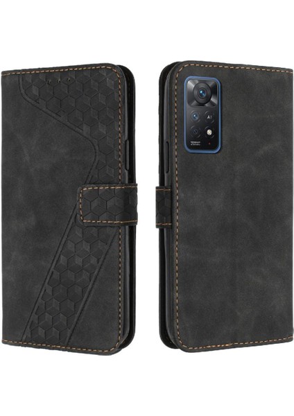 Telefon Kılıfı Için Xiaomi Redmi Not 11 Pro 4g/5g Manyetik Kart Yuvaları Kapak (Yurt Dışından)