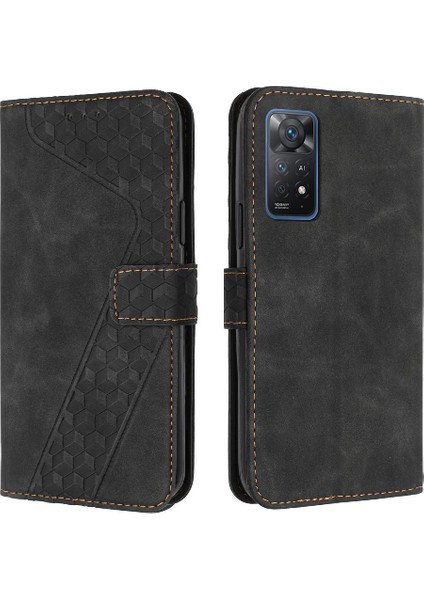 Telefon Kılıfı Için Xiaomi Redmi Not 11 Pro 4g/5g Manyetik Kart Yuvaları Kapak (Yurt Dışından)
