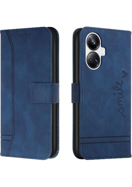 Realme 10 Pro Artı Kart Yuvaları Için Telefon Kılıfı Kapak Flip Folio Cüzdan Pu (Yurt Dışından)