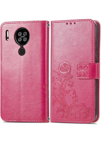 Blackview A80/AFOUR Flip Kapak Için Kılıf Kısa Kayış Deri Kılıf Dört (Yurt Dışından)