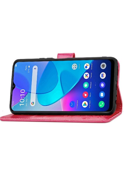 Vivo Y20 Için Kılıf Deri Kılıf Kapak Kapak Kısa Kayış Dört Yapraklı Yonca (Yurt Dışından) fiyatları