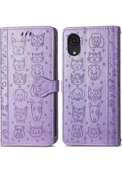 Samsung Galaxy A03 Çekirdek Kılıf Için Kılıf Kısa Kayış Darbeye Çevir (Yurt Dışından)