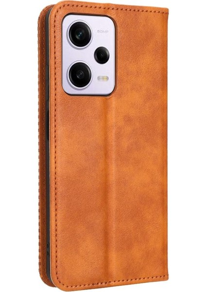 Xiaomi Redmi Not 12 Pro Artı 5g Manyetik Kapatma Cüzdan Pu (Yurt Dışından) fırsatları