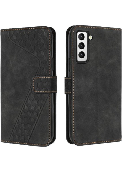 Samsung Galaxy S21 Fe Flip Folio Manyetik Kickstand Cüzdan Için Telefon Kılıfı (Yurt Dışından)