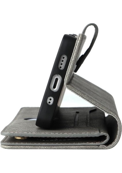 El Kayışı Fermuar Cüzdan Kapak Kart Tutucu Deri ile iphone 14 Için Kılıf (Yurt Dışından) modelleri