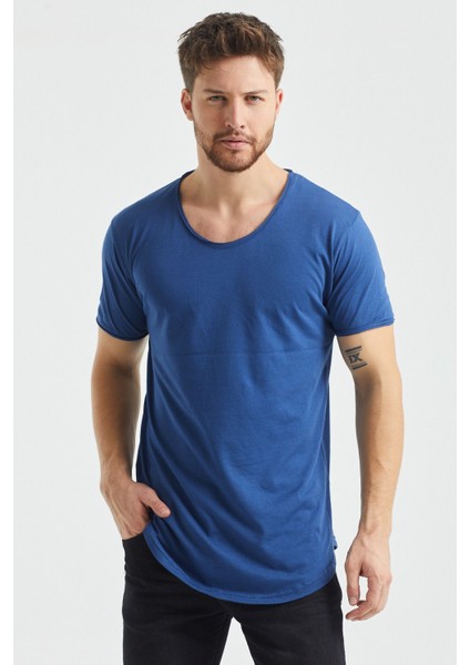 Erkek Bisiklet Yaka T-Shirt