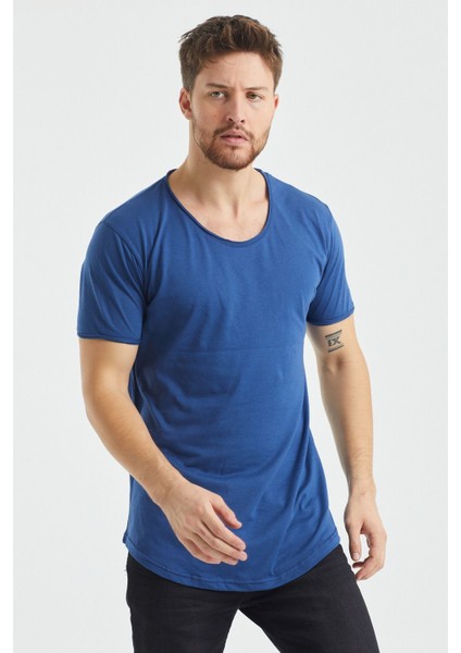 Erkek Bisiklet Yaka T-Shirt