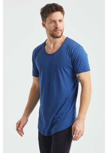 Erkek Bisiklet Yaka T-Shirt