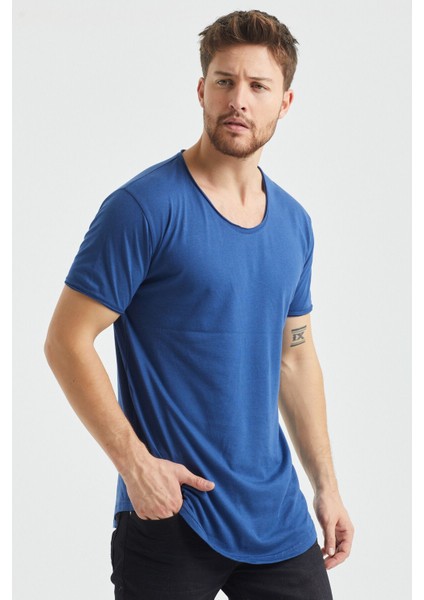 Erkek Bisiklet Yaka T-Shirt