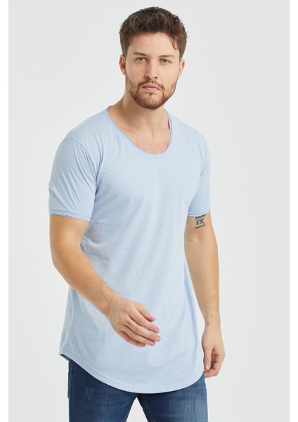 Erkek Bisiklet Yaka T-Shirt