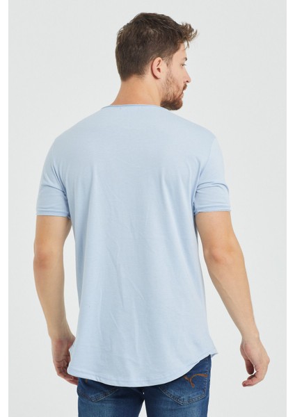 Erkek Bisiklet Yaka T-Shirt