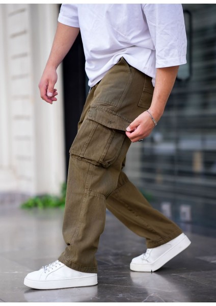 Erkek Kargo Cep Baggy Pantolon fiyatları