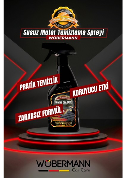 Susuz Motor Temizleme Engine Cleaner Clean Spreyi 400 Ml.