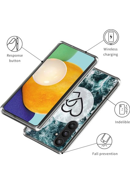 Samsung Galaxy S24 Tpu Kasası Yumuşak Ince Telefon Kapağı (Yurt Dışından)