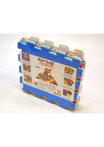 Eva Puzzle Oyun Matı Minder 7mm Geometrik Şekiller 33X33CM 9 Adet fiyatları