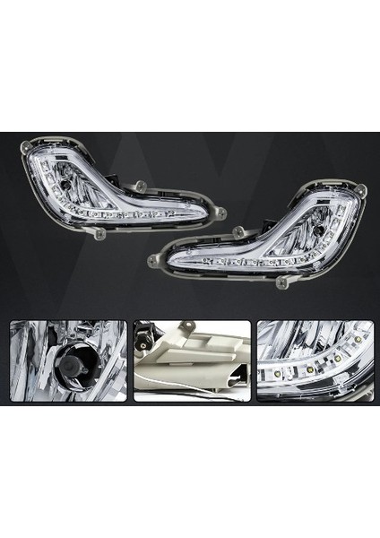 Hyundai Accent Blue Sis Lambası Ledli Sağ Sol Takım 2011-2017 modelleri