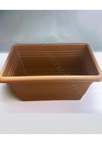 Saksı, Küçük Saksı, Balkon, Teras, Bahçe Için Saksı 5lt Toprak Renk, 30*19*18 fiyatları