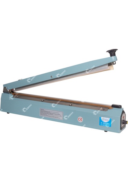 Jebrini Makine Masa Tipi Manuel Poşet Yapıştırma Kapatma Makinası 500 mm -Yandan Kesmeli (Metal Gövde)Yedek Tel + Teflon Hediyeli