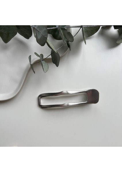 Silver Dalgalı Toka