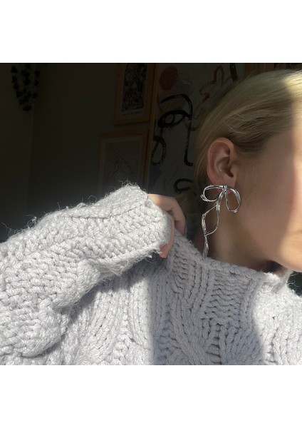 Silver Fiyonk Küpe fiyatları
