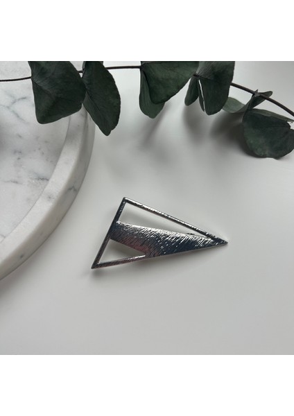 Silver Geometrik Otomatik Toka 6