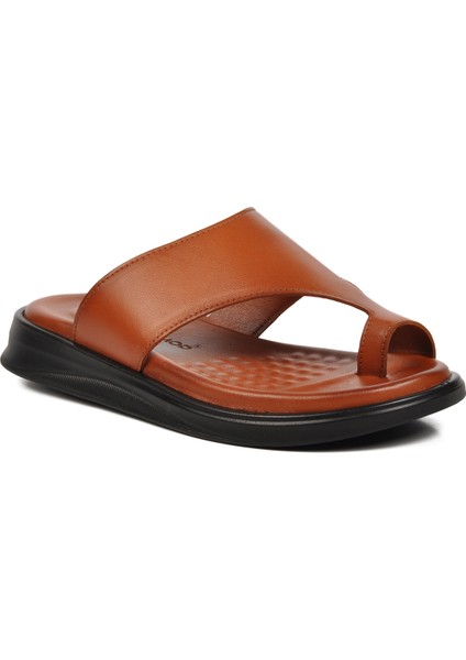 482024 Taba Hakiki Deri Erkek Terlik modelleri