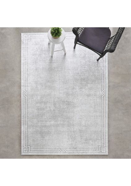 Sare By Kaşmir Halı Bordure Beige Yıkanabilir Kaymaz Taban 160X230 cm Salon Mutfak Halısı Yolluk Kilim modelleri