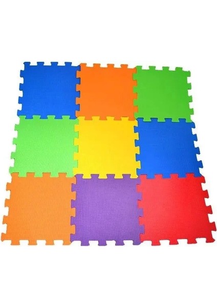 Eva Puzzle Oyun Matı Minder 7mm Düz Desensiz 33X33CM 9 Adet