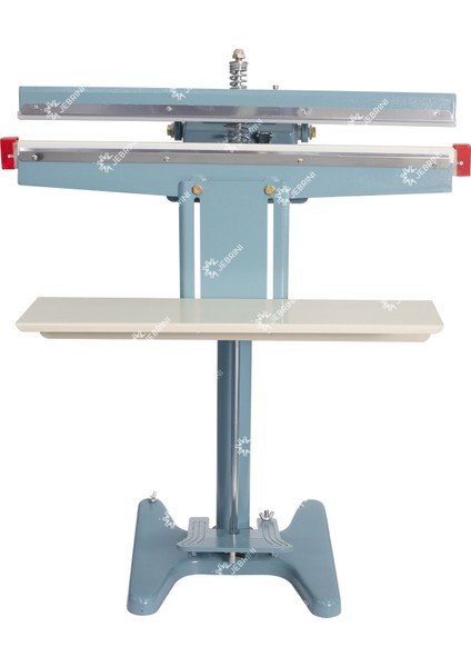 Jebrini Makina Tek Çeneli Pedallı Poşet Ağzı Yapıştırma Makinası 650 mm