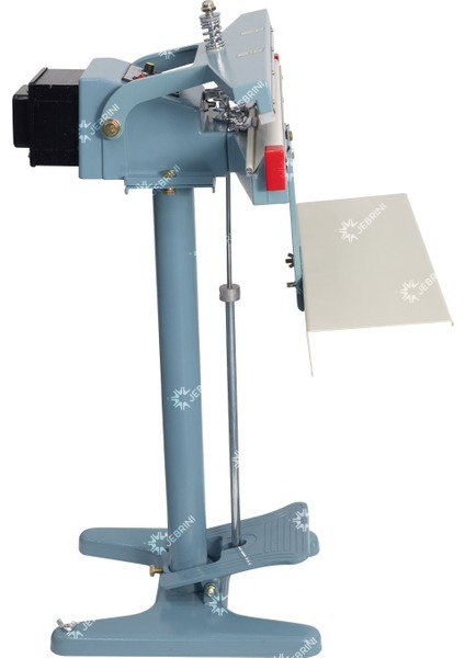 Jebrini Makina Tek Çeneli Pedallı Poşet Ağzı Yapıştırma Makinası 650 mm